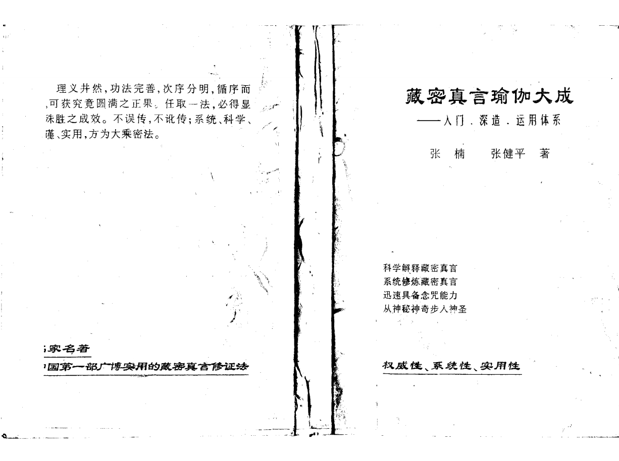 藏密真言瑜珈大成 入门、深造、运用体系电子版
