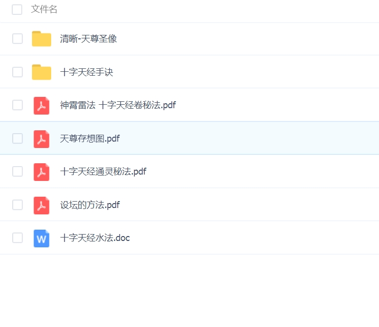 神霄雷法十字天经门内秘传完整版教程电子版