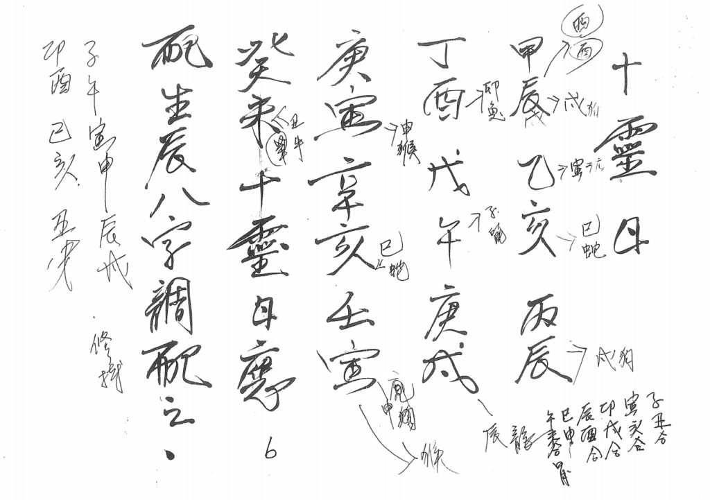 台湾青龙法门《八卦教符书》手写注释版四册电子版