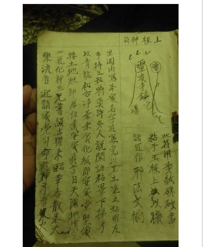 台湾闾山手抄法本224页电子版