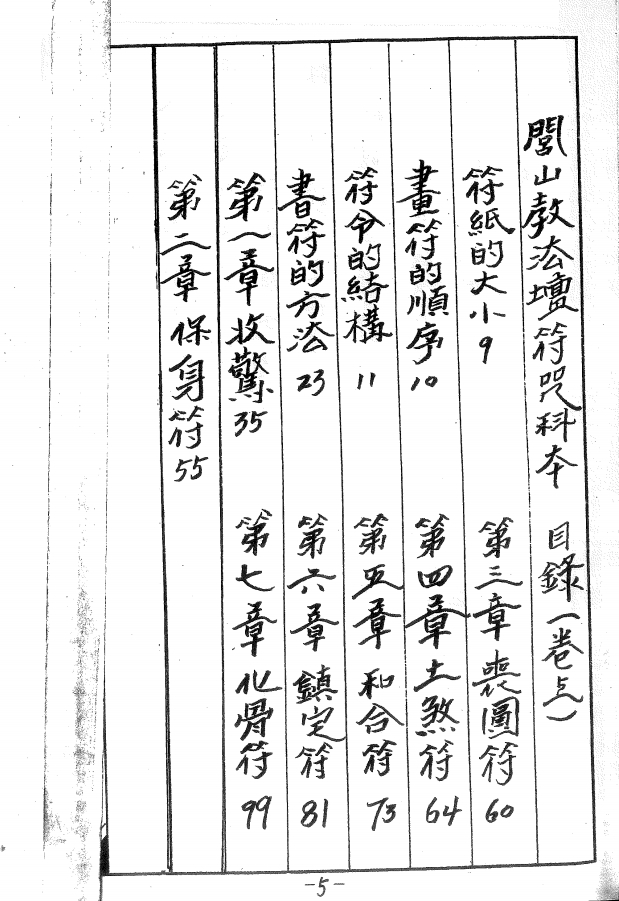 大显灵威《闾山教法坛符咒科本》352页电子版