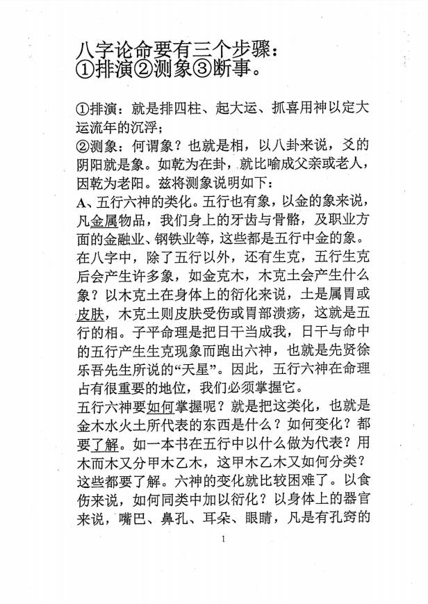 东北大神专用：八字卦条子看香摸脉阴阳宅全套6册电子版