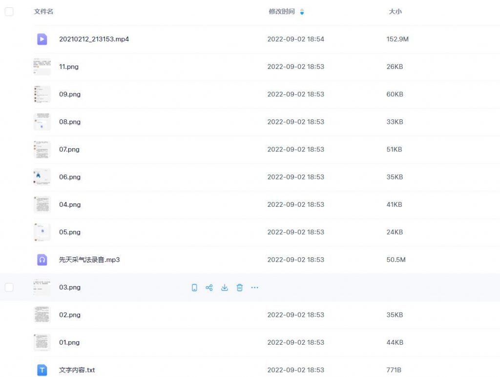 先天真意采气法录音加文档电子版