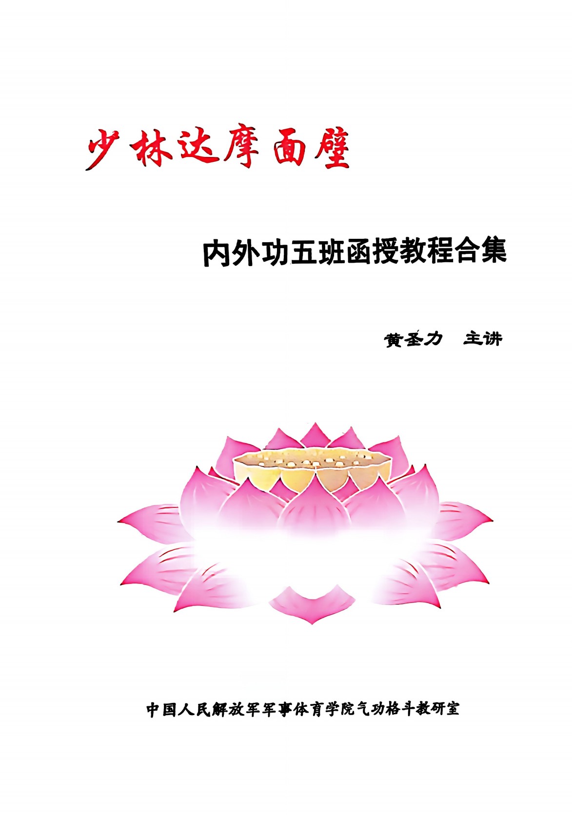 独家优化少林昆盛门达摩面壁功初级、提高、高级三册电子版