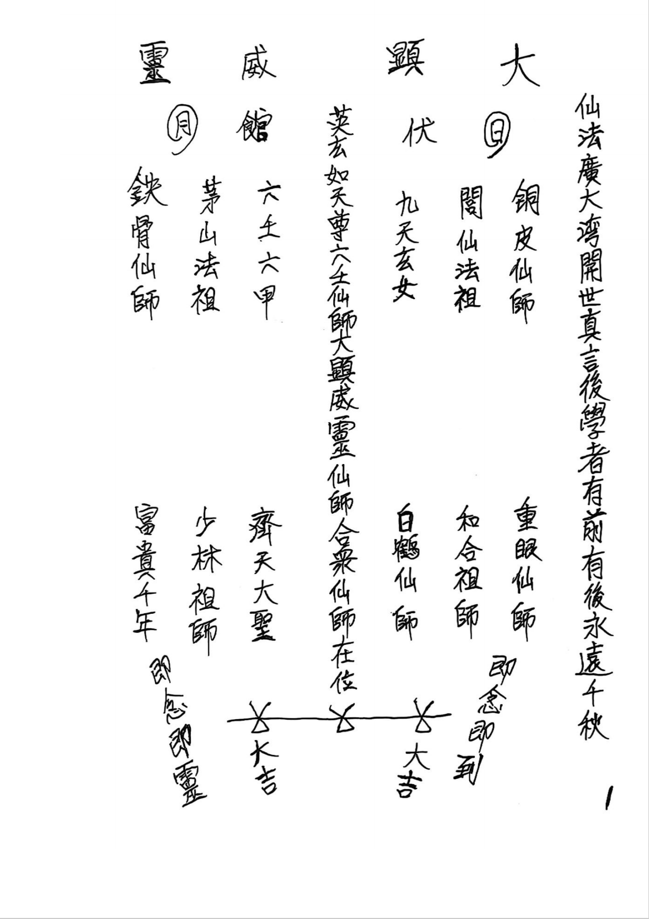 广西高师一脉罗峯佛法和伽蓝宗师教法本2册合集240页