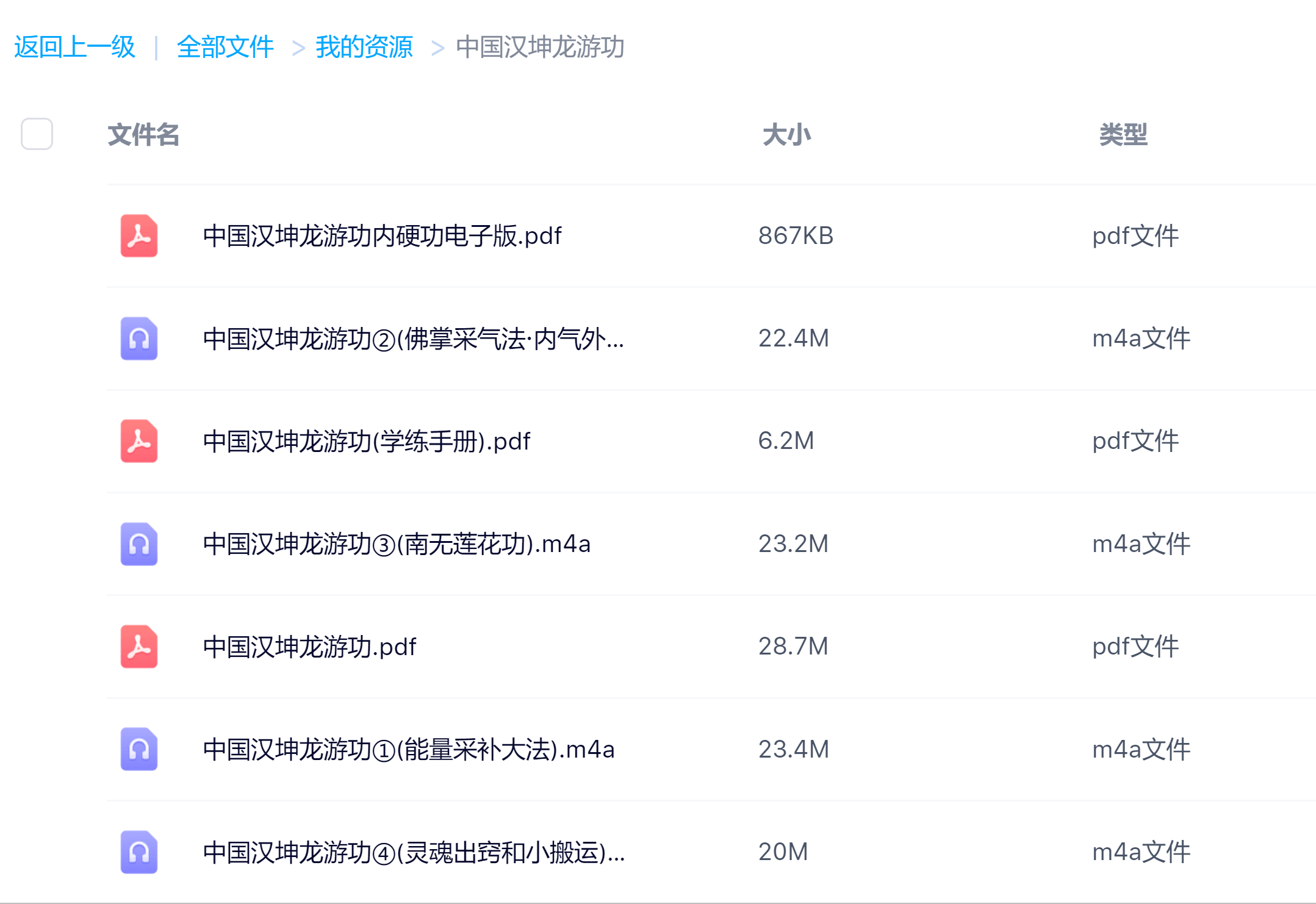中国汉坤龙游功录音加文档电子版