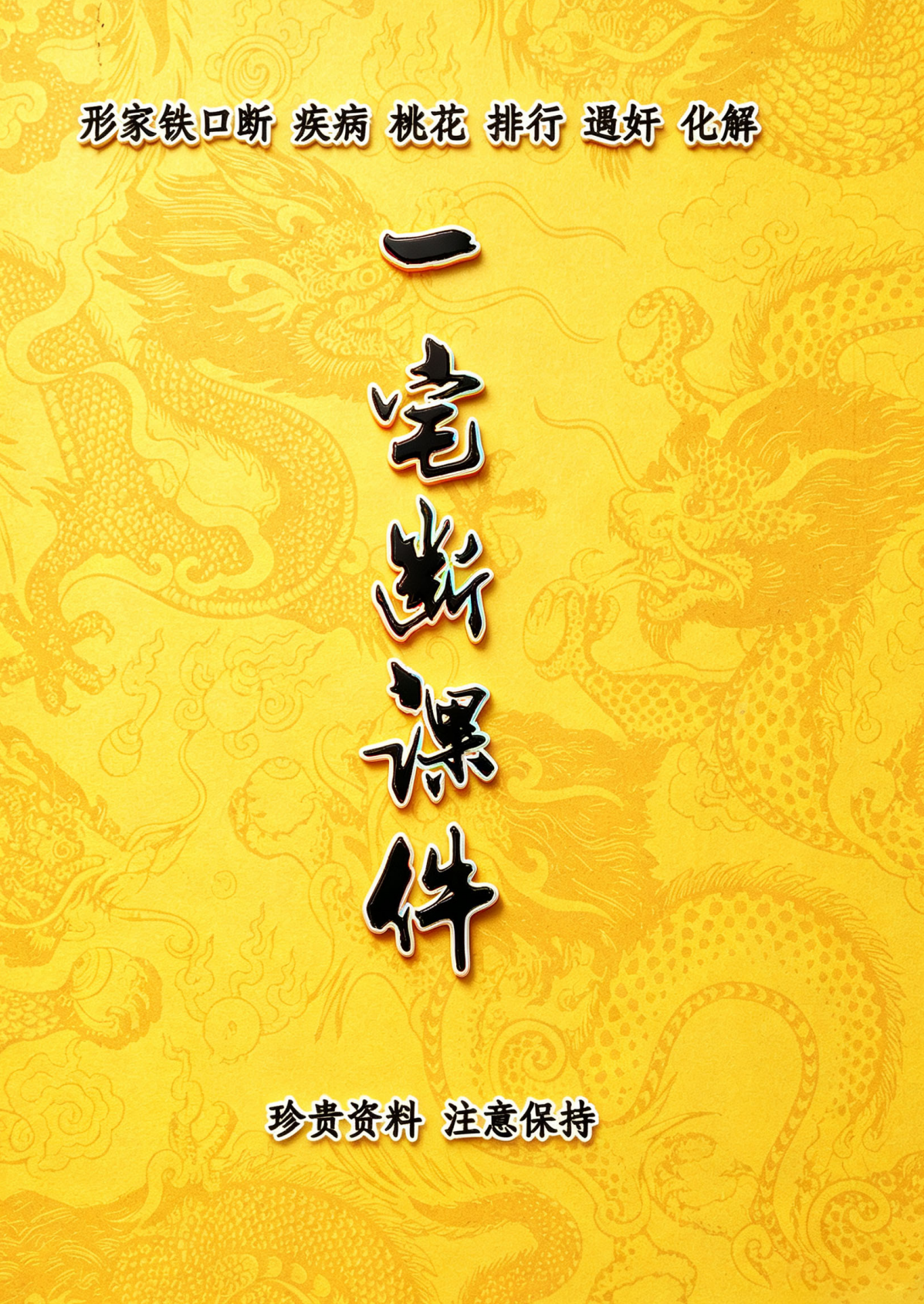 形家秘传河洛一宅断课件113页电子版